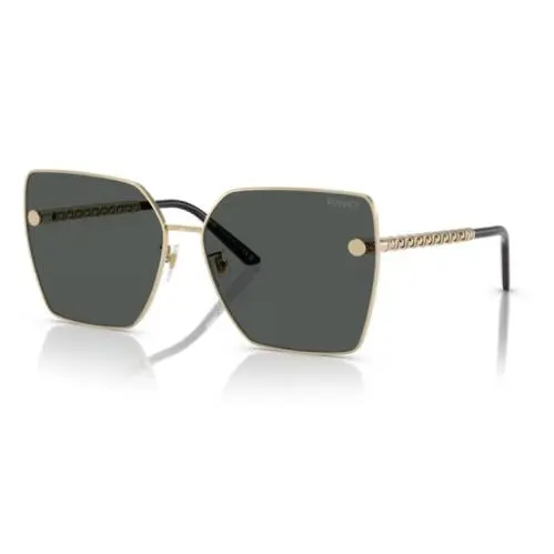 Versace 0VE2270D 125287 Pale Gold/dark Grey Women`s Sunglasses