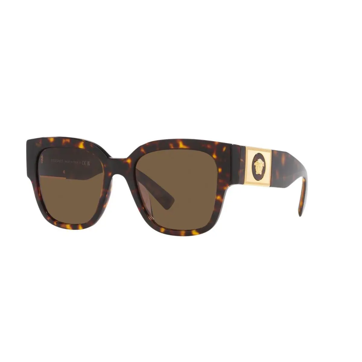 Versace VE 4437U Havana/dark Brown 108/73 Sunglasses