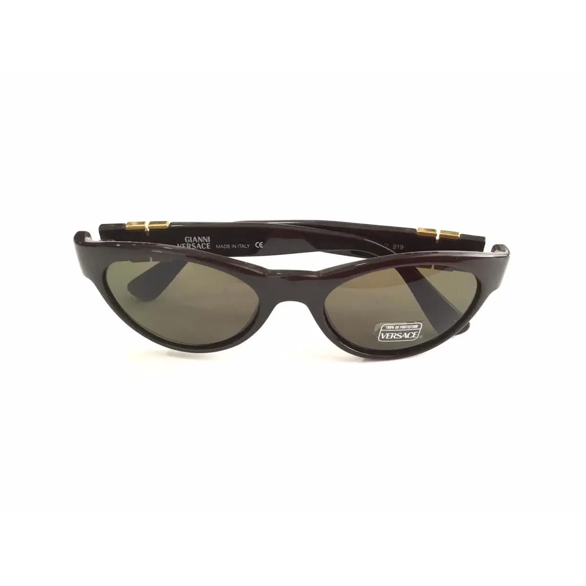 Gianni Versace Sunglasses 457A Brown 919 Vintage