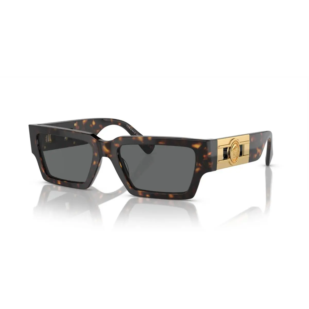 Versace VE 4459 Havana/dark Grey 108/87 Sunglasses