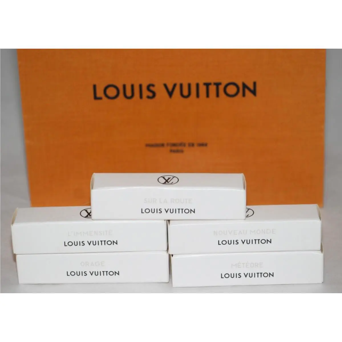 Louis Vuitton LV 5PC Samples 2ML Sur La Route Nouveau Monde Orage