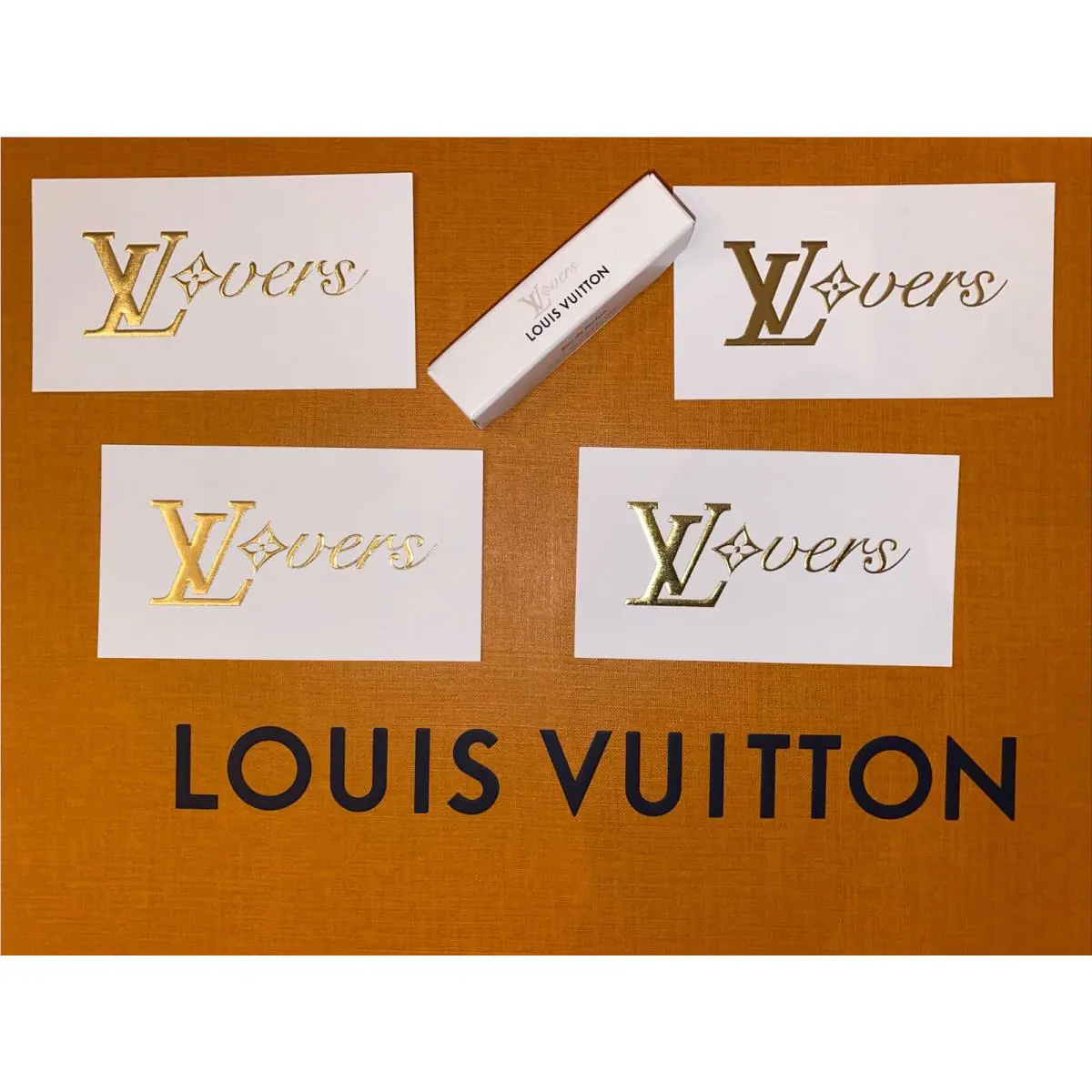 Louis Vuitton LV Lovers Pharrell Perfume 2ml Sample Special Fragrance Gold Cards