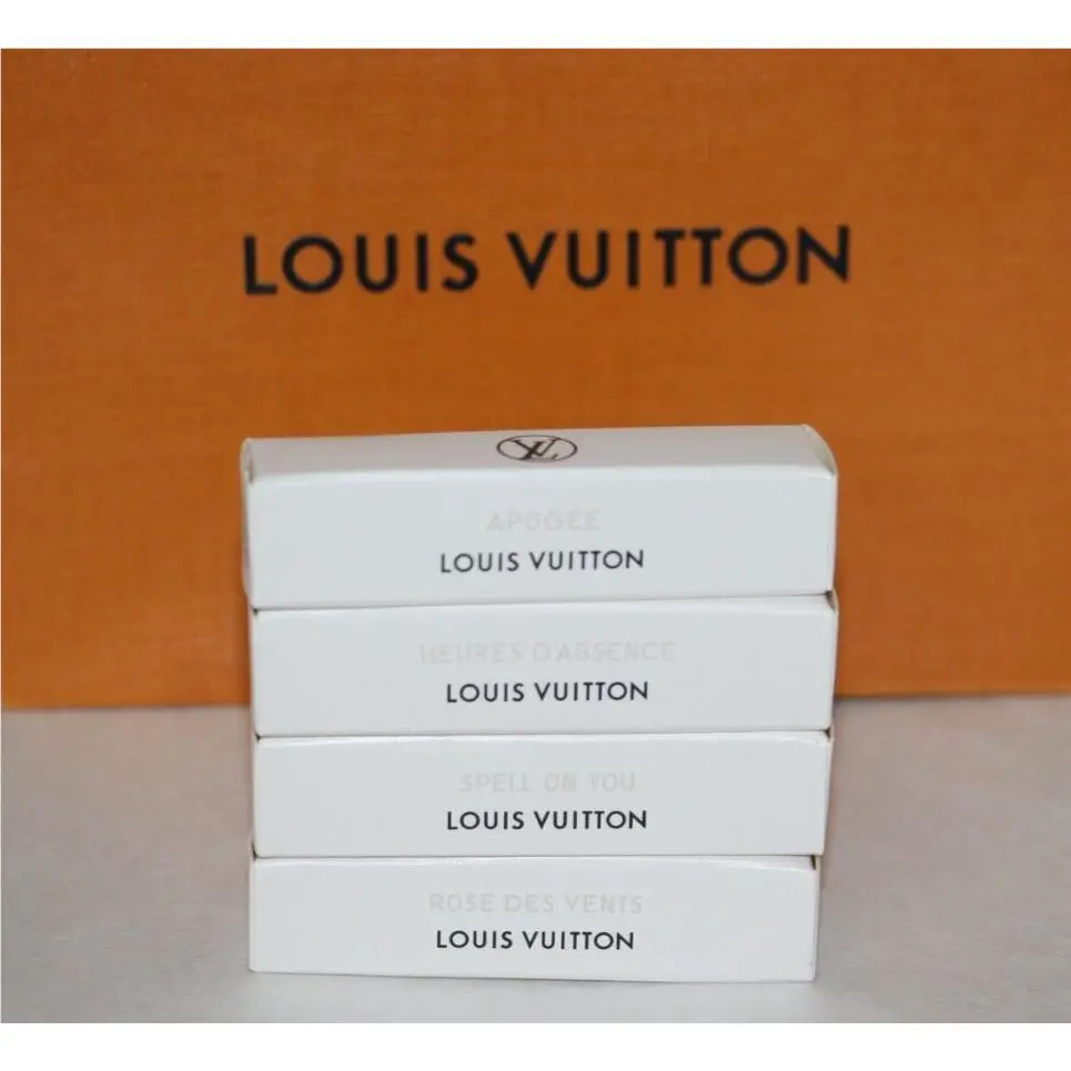 Louis Vuitton 4PC Samples Fragrances 2ML Heures D`absence Apogee