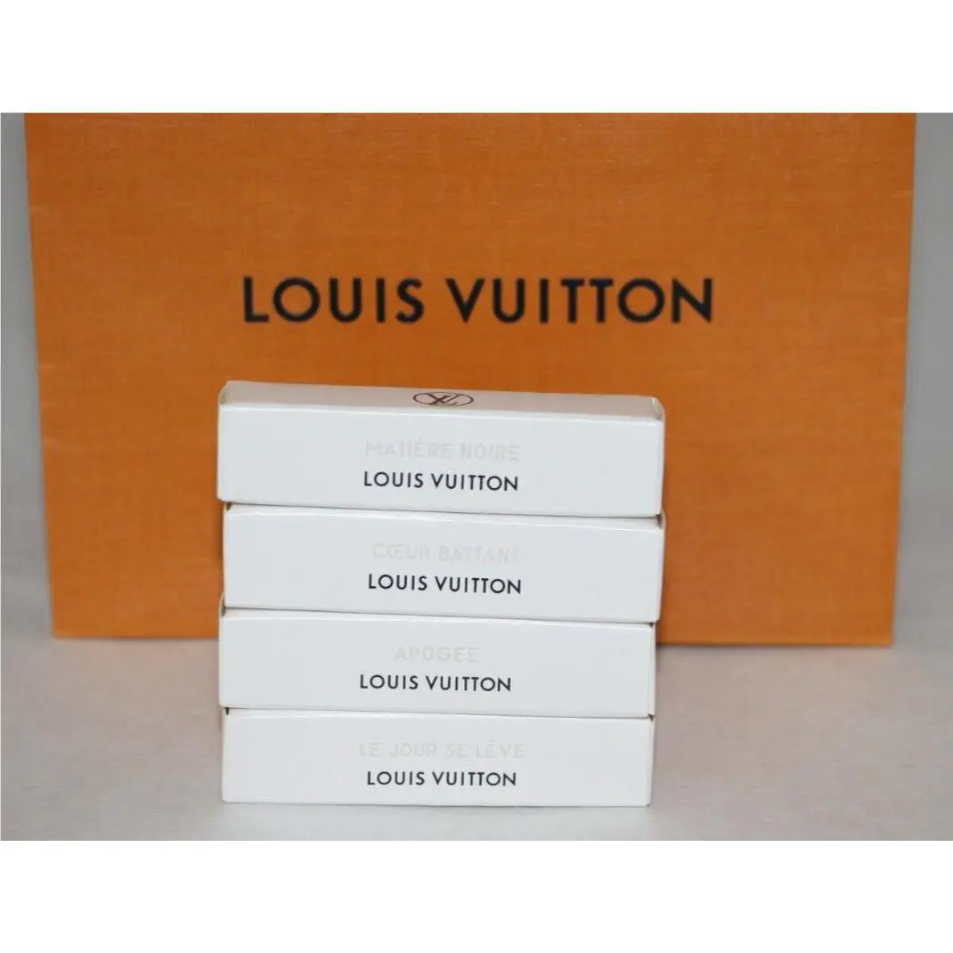 Louis Vuitton LV 4PC Sample Fragrances 2ML Coeur Battant Apogee