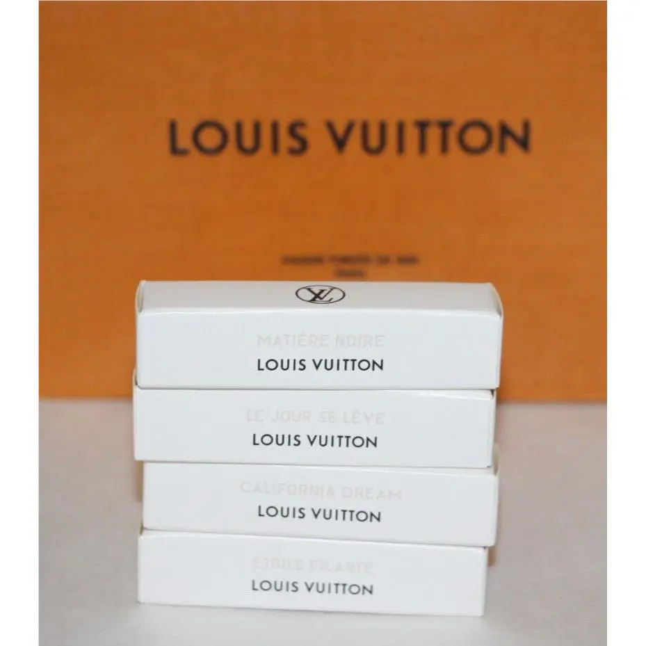Louis Vuitton LV 4PC Sample Fragrances 2ML Matiere Etoile Filante