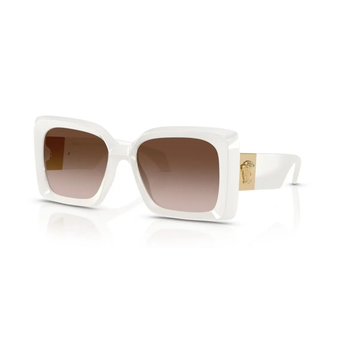 Versace VE 4467U White/brown Shaded 5462/13 Sunglasses
