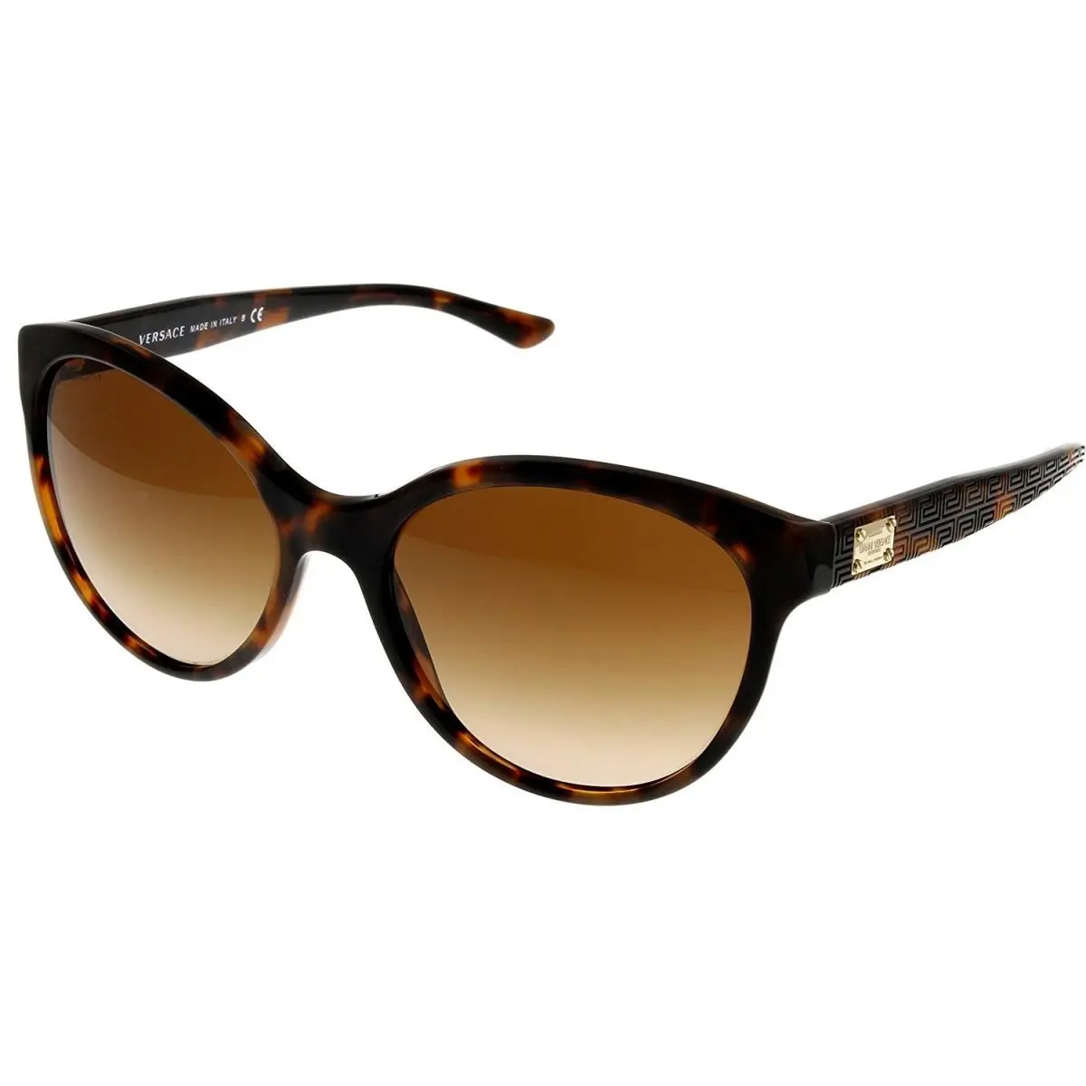 Versace Sunglasses Women Oval Brown Havana VE4282 944/13 Fashion