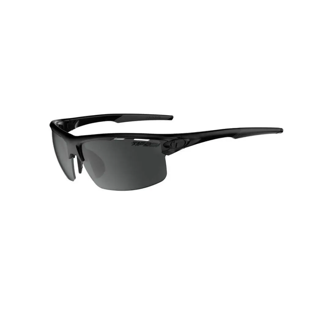 Rivet Sunglasses Great Fit Interchangeable Lenses All Blackout +2.0 by Tifosi