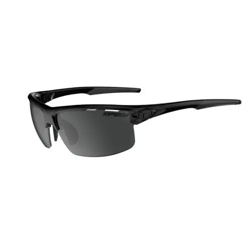 Rivet Sunglasses Great Fit Interchangeable Lenses All Blackout - Smoke + AC Red + Clear by Tifosi