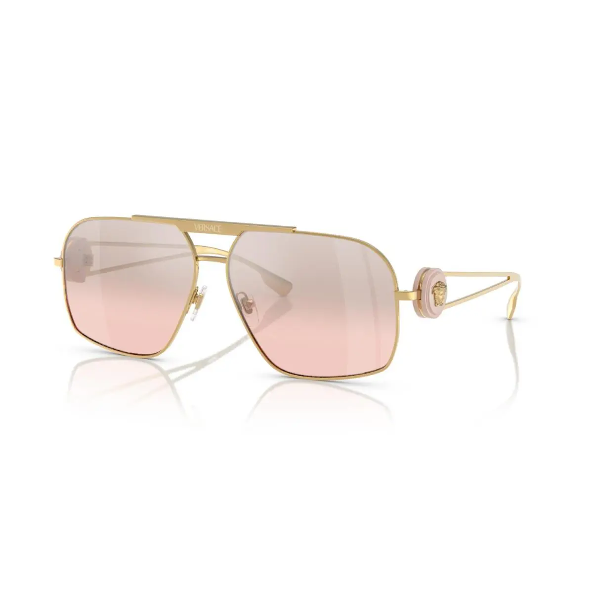 Versace VE 2269 Gold/pink Silver Mirrored 1002/7E Sunglasses