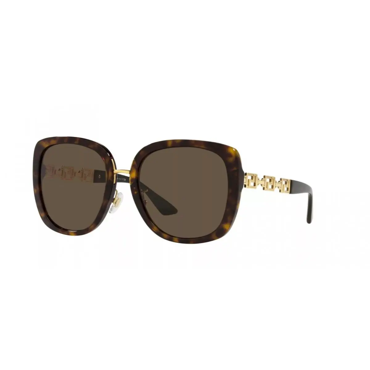Versace VE 4407D Dark Havana/brown 108/73 Sunglasses