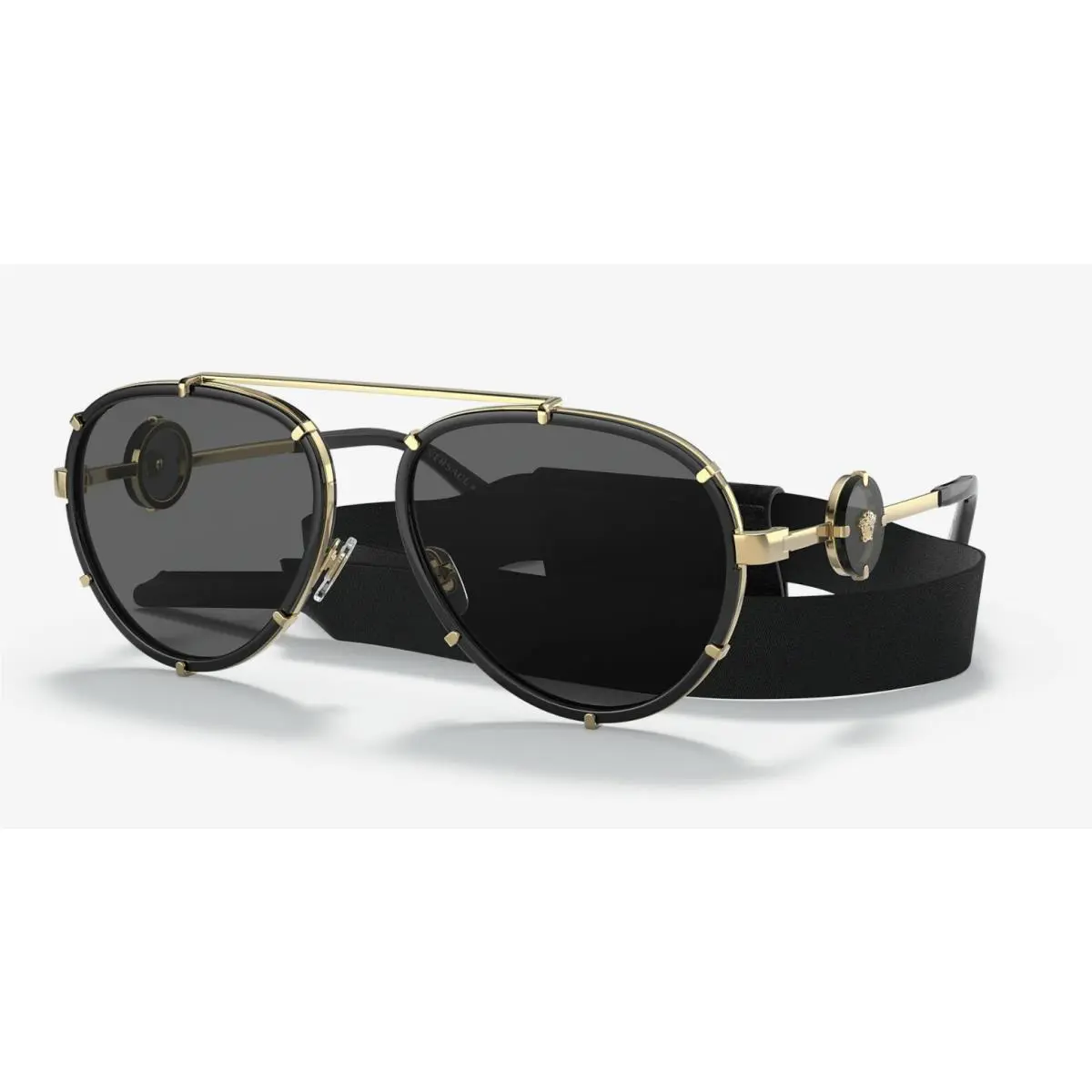 Versace Vintage Icon VE 2232 Black/dark Grey 1438/87 Sunglasses
