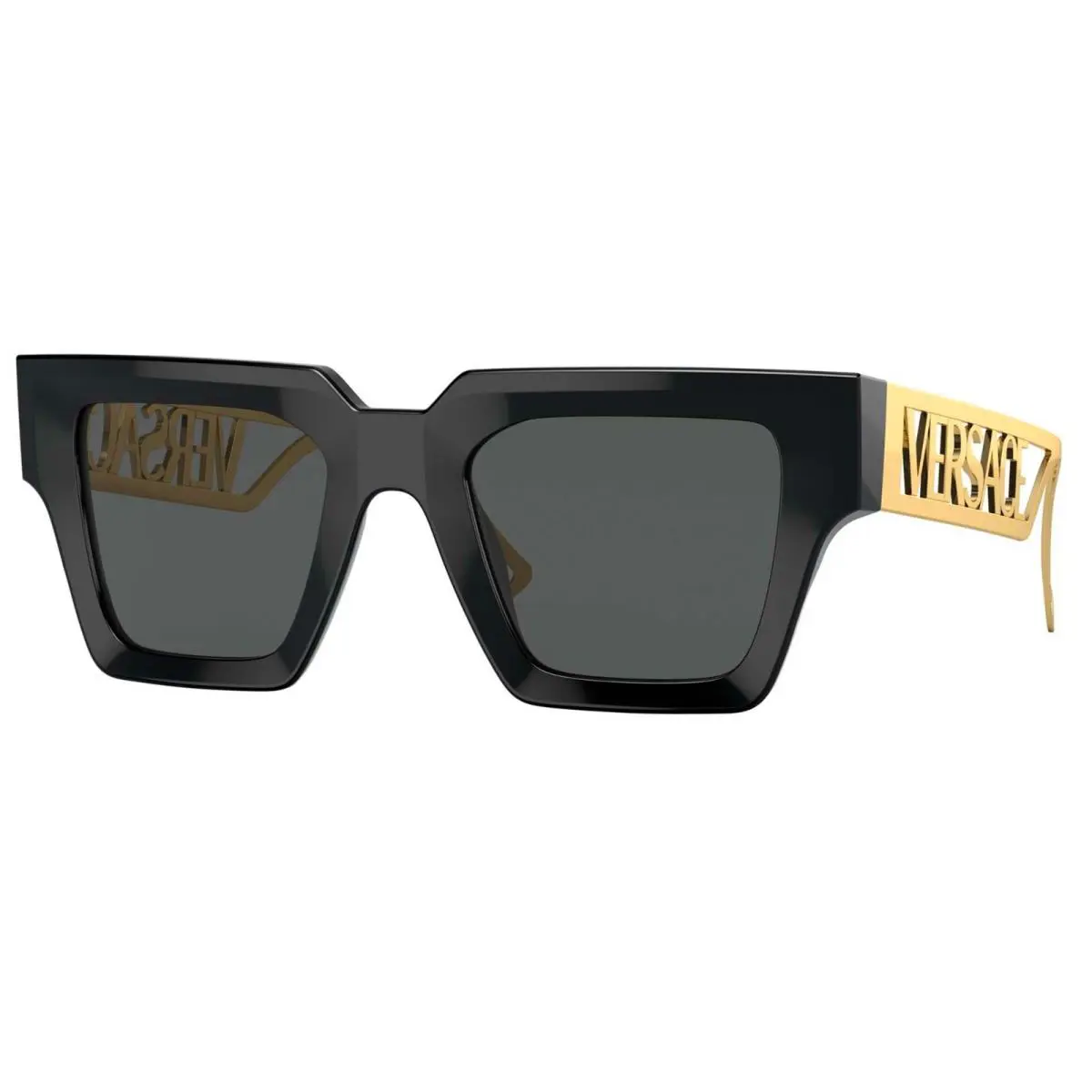Versace VE 4431 Black Gold/grey GB1/87 Sunglasses