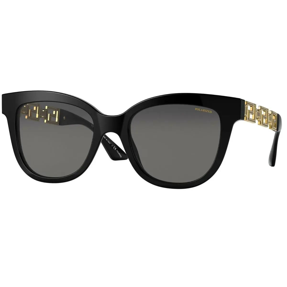 Versace Greca VE 4394 Black/grey Polarized GB1/81 Sunglasses