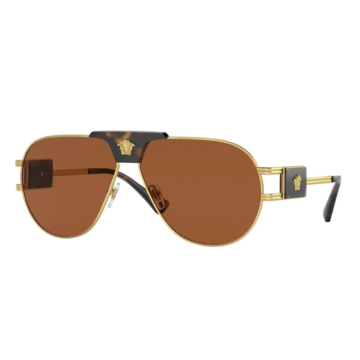 Versace VE 2252 Gold/dark Brown 1470/73 Sunglasses