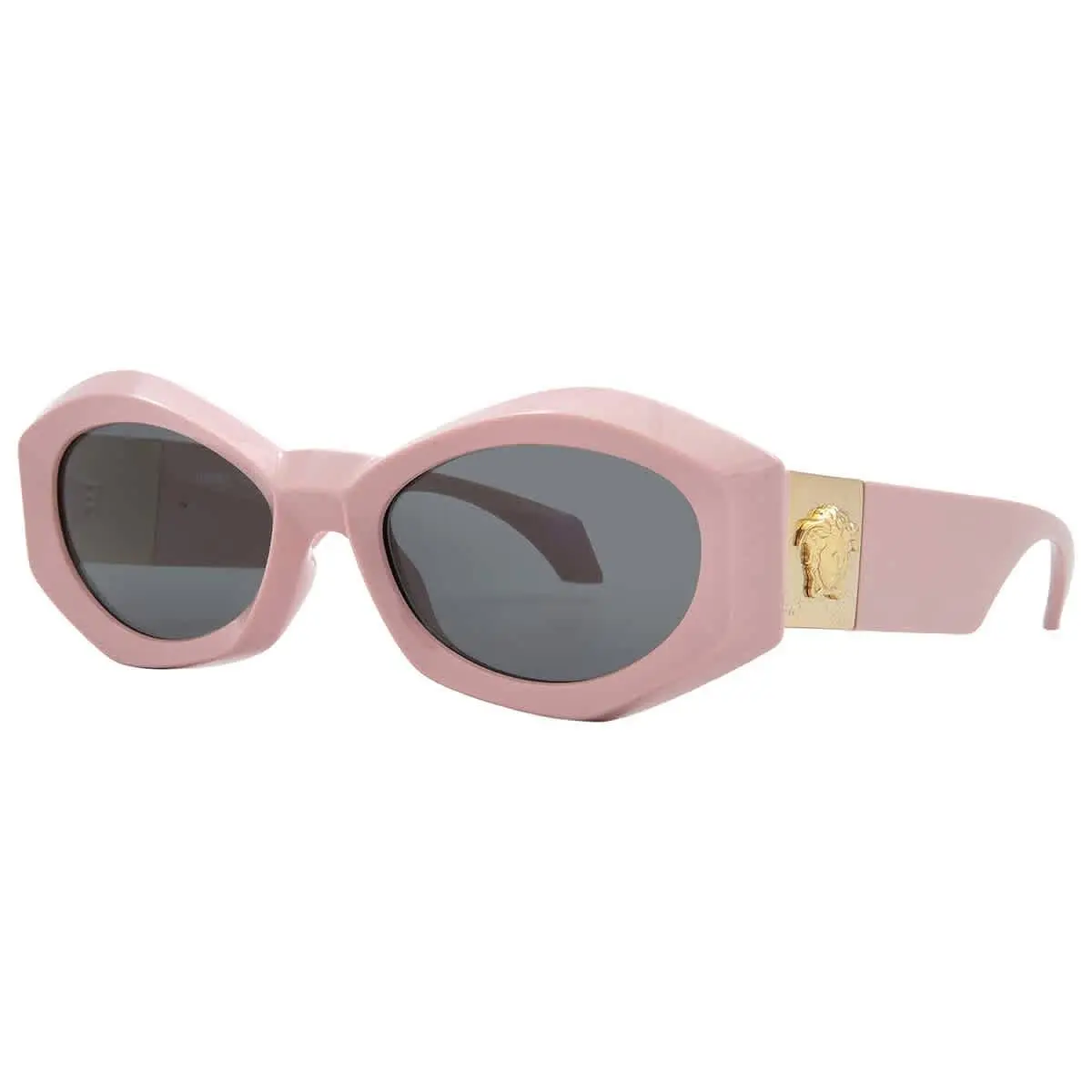 Grey Irregular Ladies Sunglasses VE4466U 546387 54 VE4466U 546387 54 by Versace