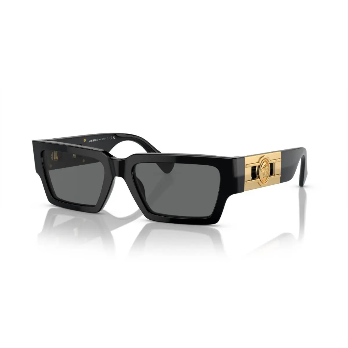 VE 4459 Black/dark Grey GB1/87 Sunglasses by Versace