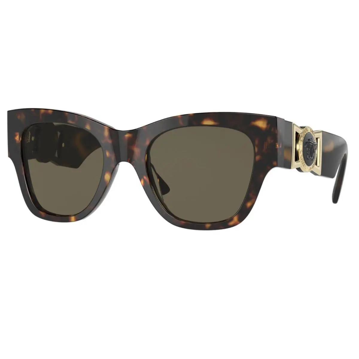 Versace VE4415U 108/3 52 Dark Havana/brown 108/3 Sunglasses