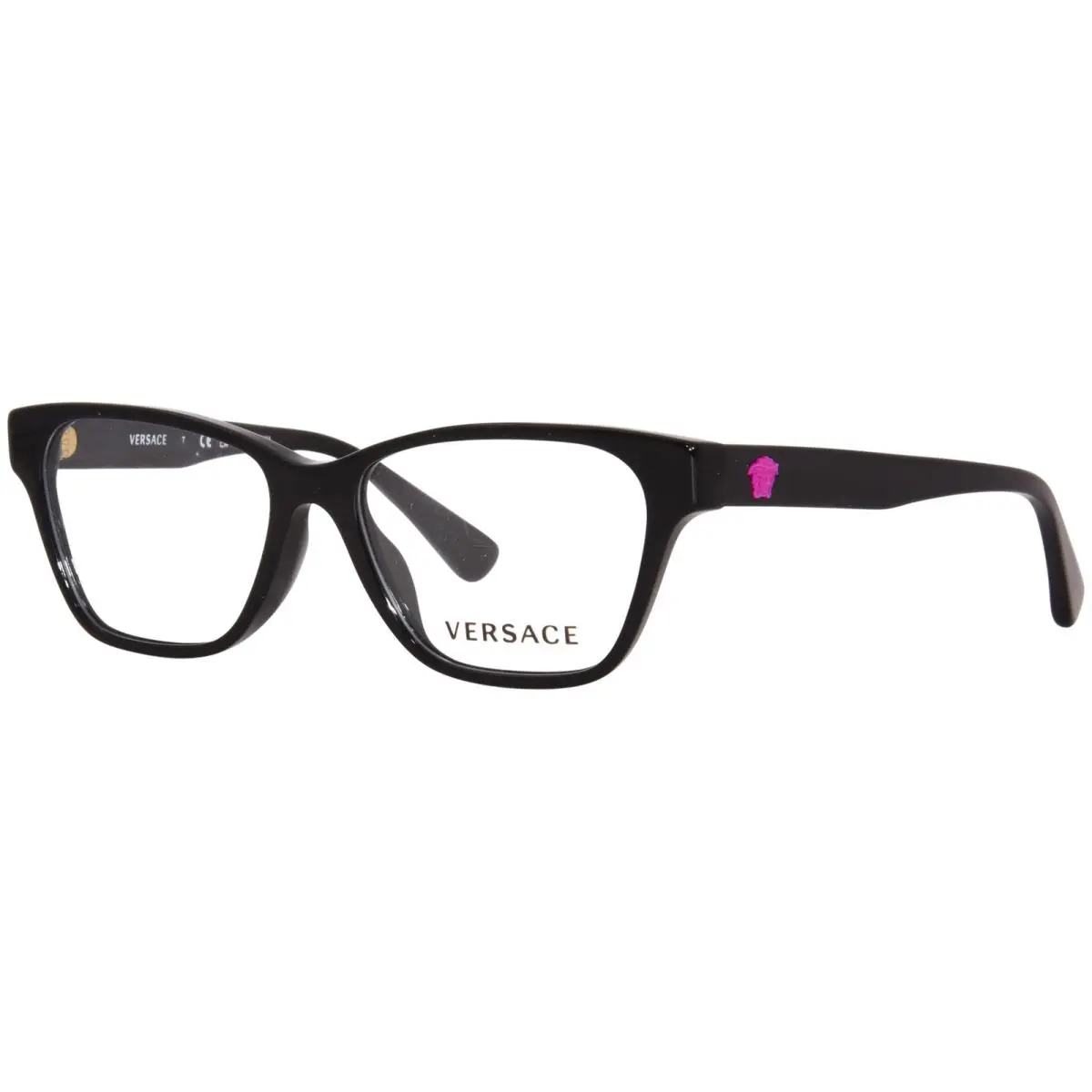 Versace VK3003U GB1 Eyeglasses Frame Youth Kids Girl`s Black Full Rim 48mm