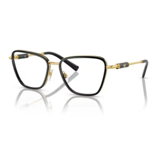 VE1292 1438 Black 54MM Oval Women`s Eyeglasses by Versace