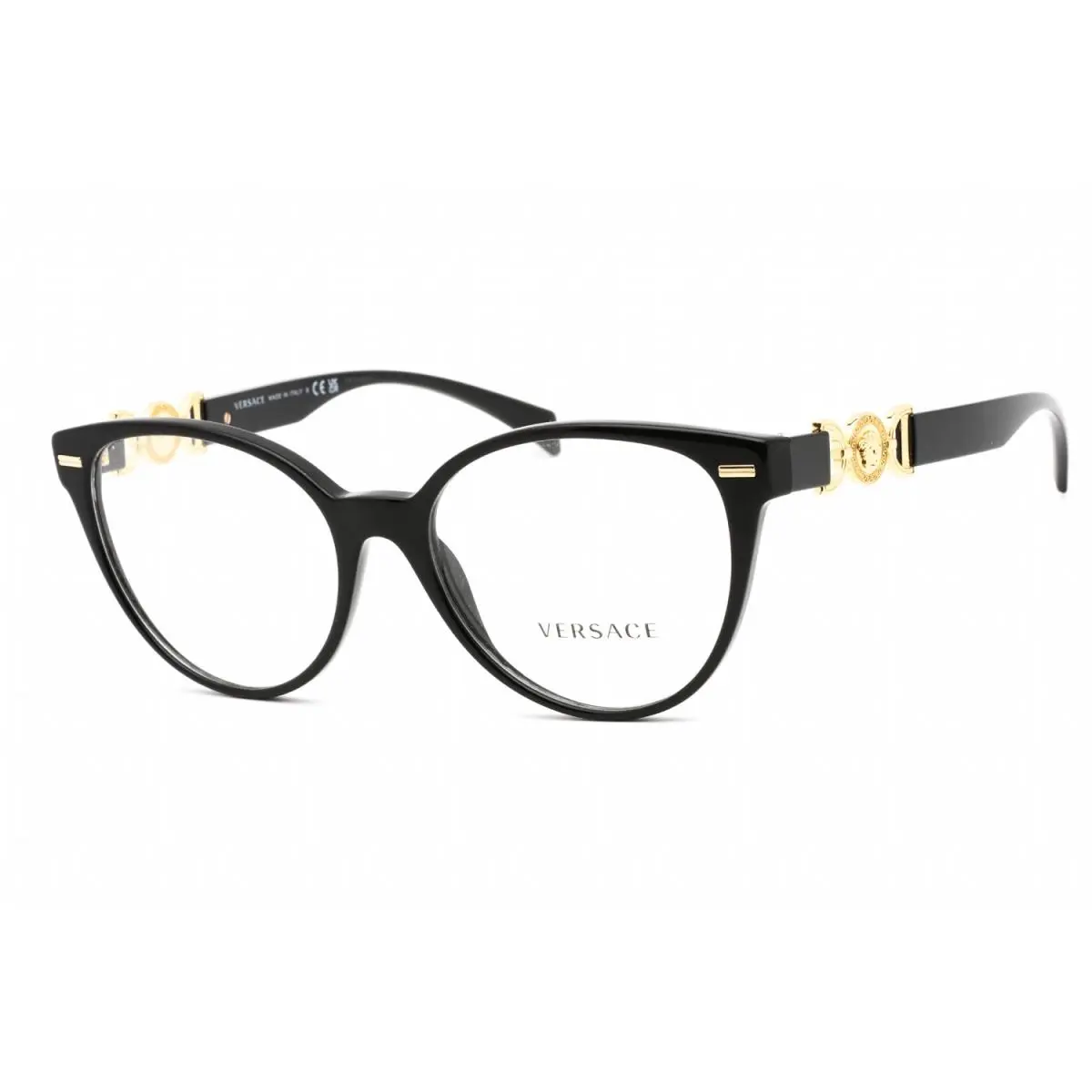 Versace VE 3334 GB1 Eyeglasses Black Frame 55mm