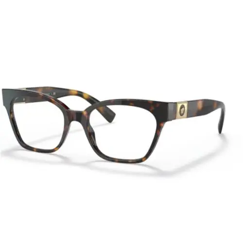 Versace 0VE3294 108 Havana Soft Square Women`s Eyeglasses