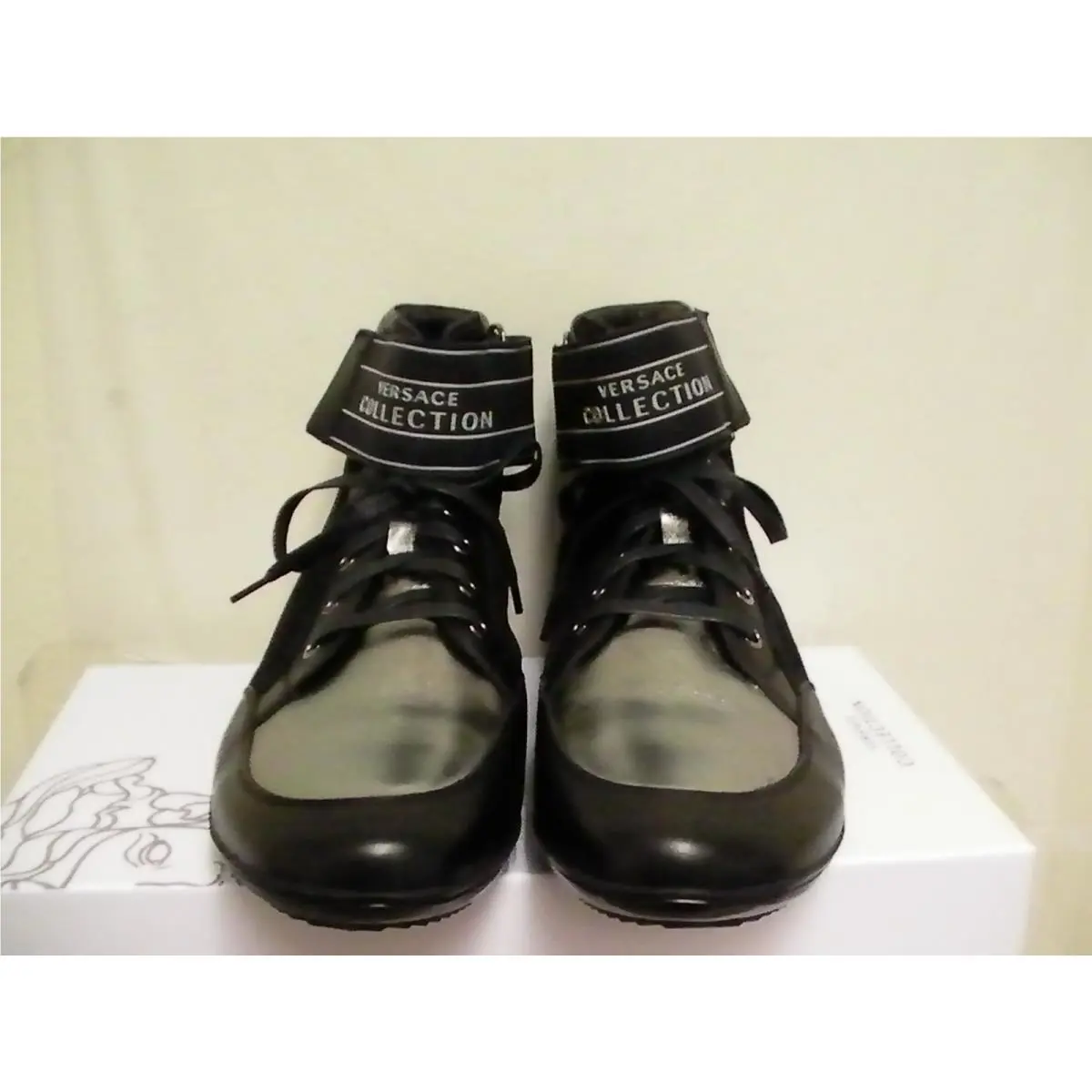 Versace Collection Men`s Casual High Shoes Size 43 Euro