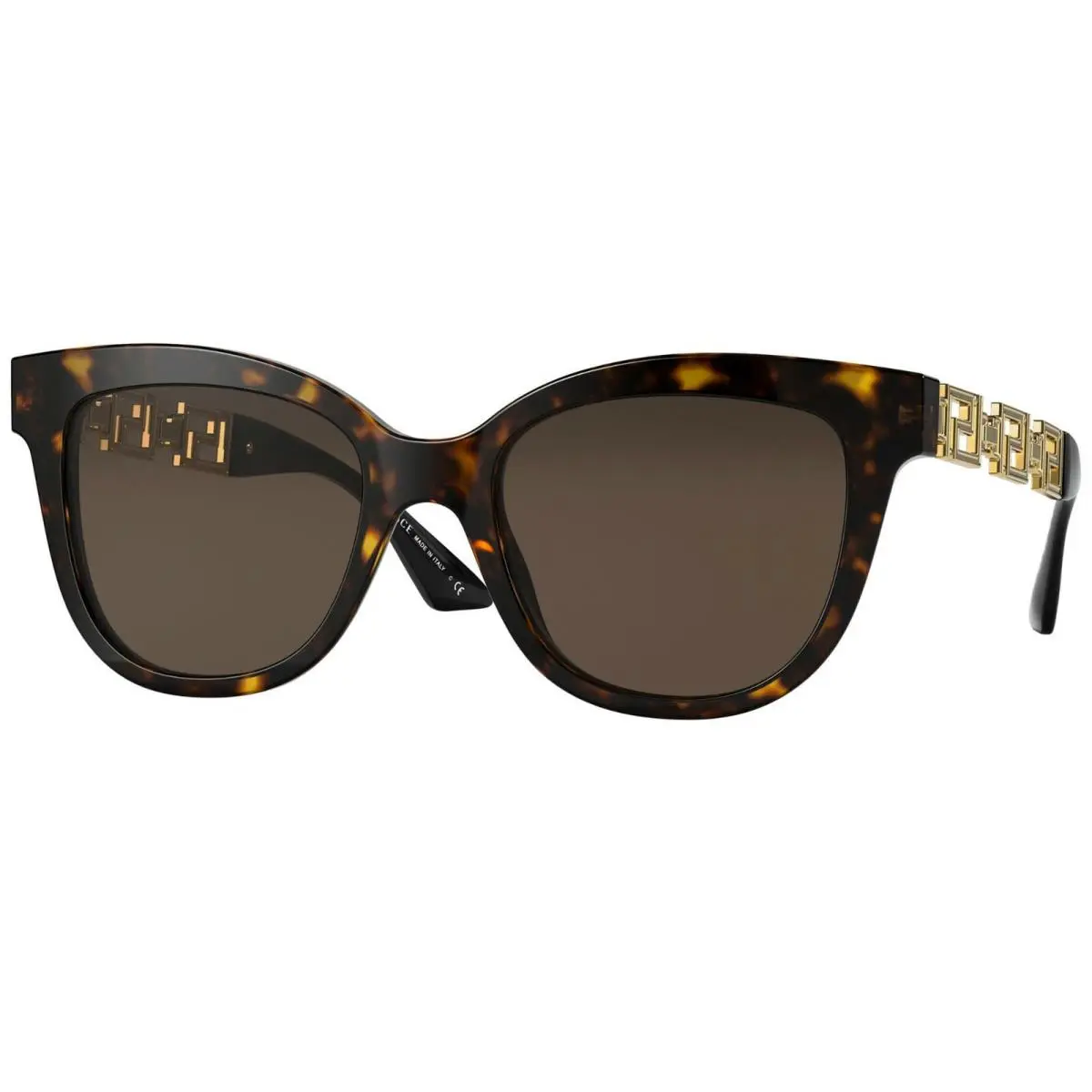 Versace Greca VE 4394 Dark Havana/brown 108/73 Sunglasses