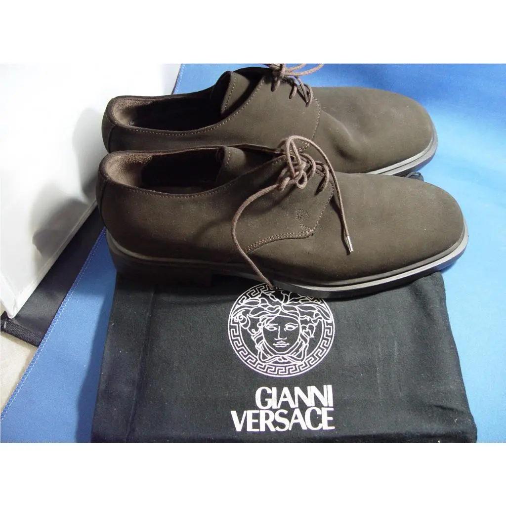 Gianni Versace Suede Oxford Made IN Italy SZ 11M