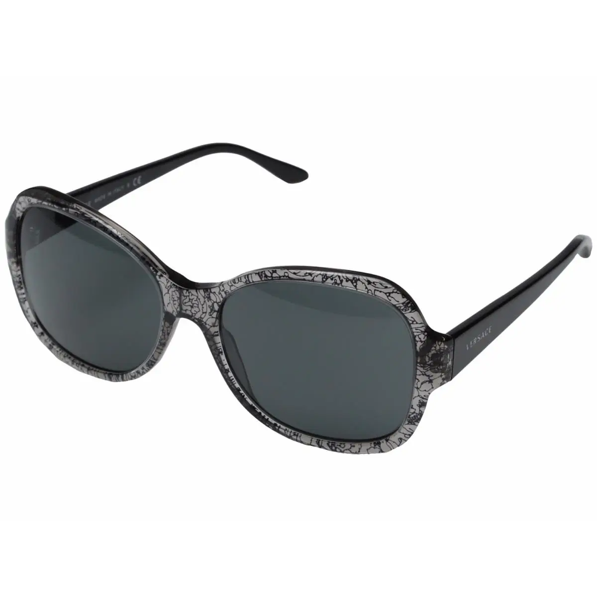 VE4259 5088/87 Butterfly Smoke Baroque Grey Gradient Sunglasses by Versace