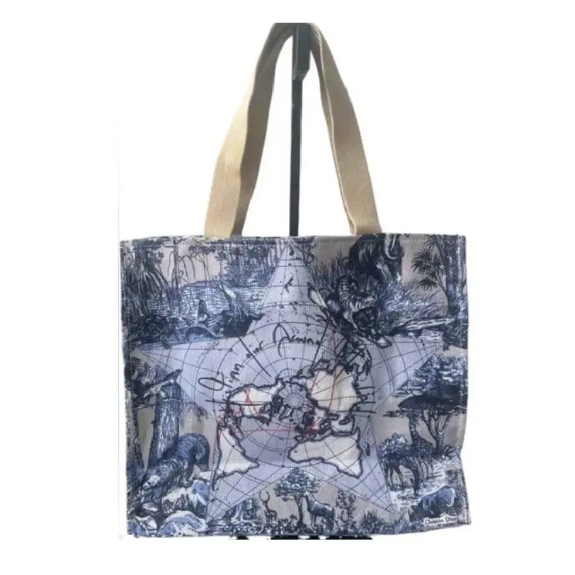 Christian  Around The World Tote Bag by Dior