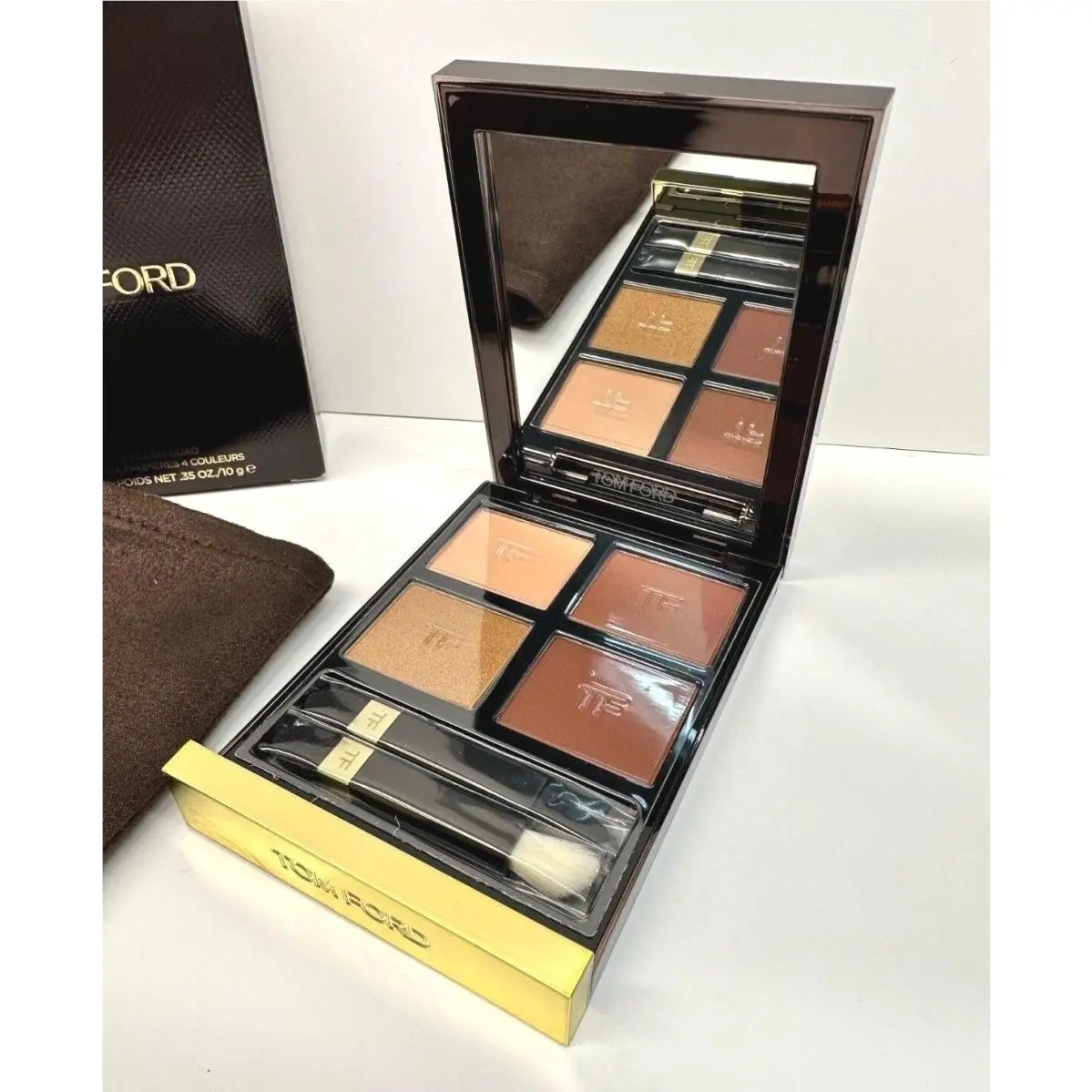 Eye Color Quad Choose Your Shade 0.35 oz / 10 g Nib-authentic 29 Desert Fox by Tom Ford