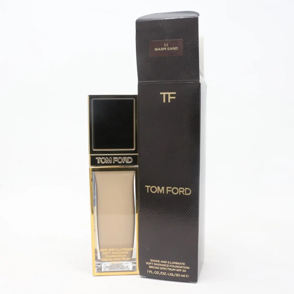Shade and Illuminate Soft Radiance Foundation SPF50 Pick Your Shade 1.1 WARM SAND by Tom Ford