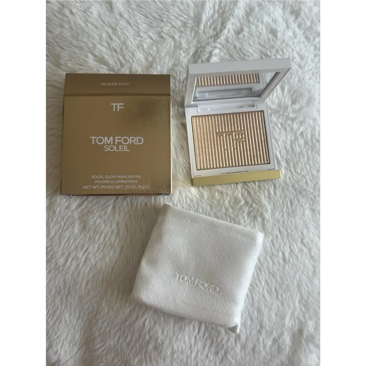 Tom Ford Soleil Glow Highlighter 02 Sand .21 OZ