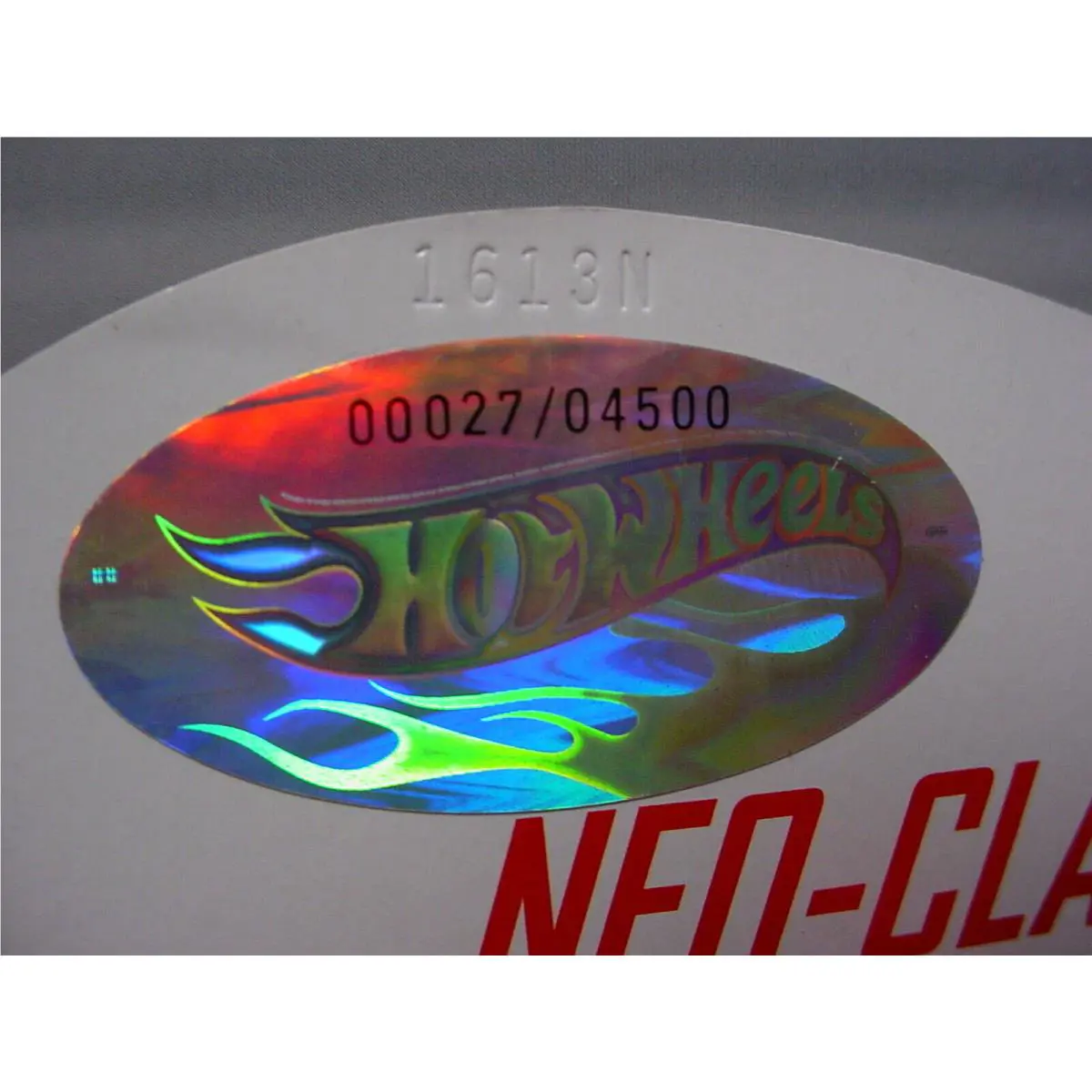 2013 Rlc Hot Wheels Neo-classics Honky Tonk Hot Rod ∞∞hologram Very Low 5 27 #00027/04500