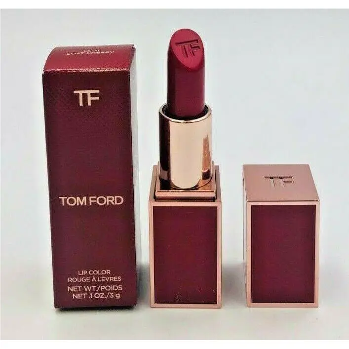 Tom Ford Lip Color -- Lost Cherry LC01 -- 1oz 3g -- +