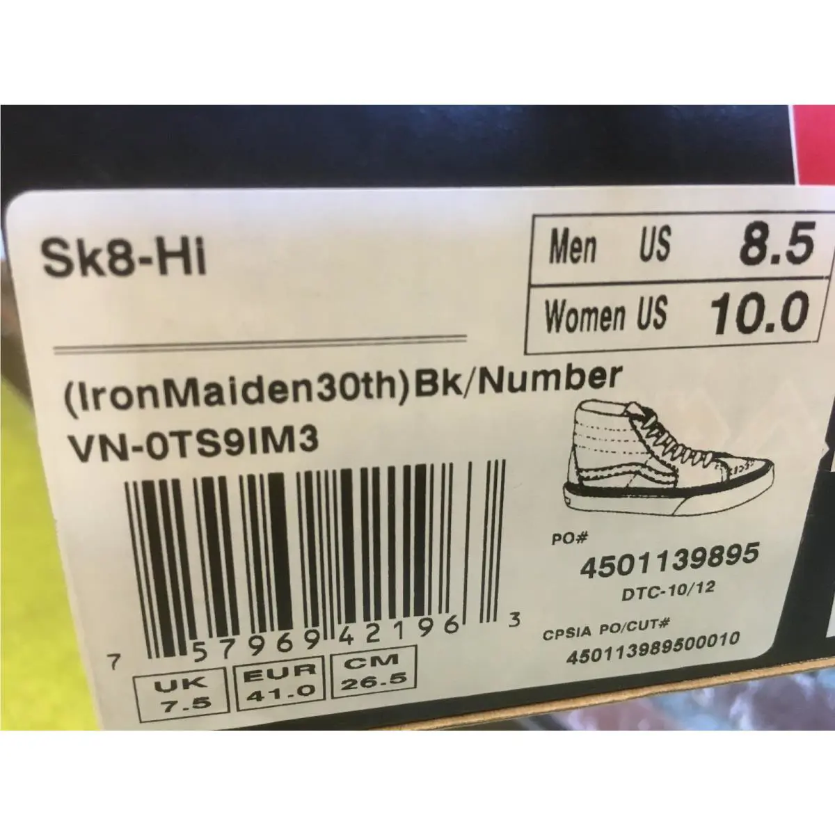Vans shoes - VN-0TS9IM3 - Black 10