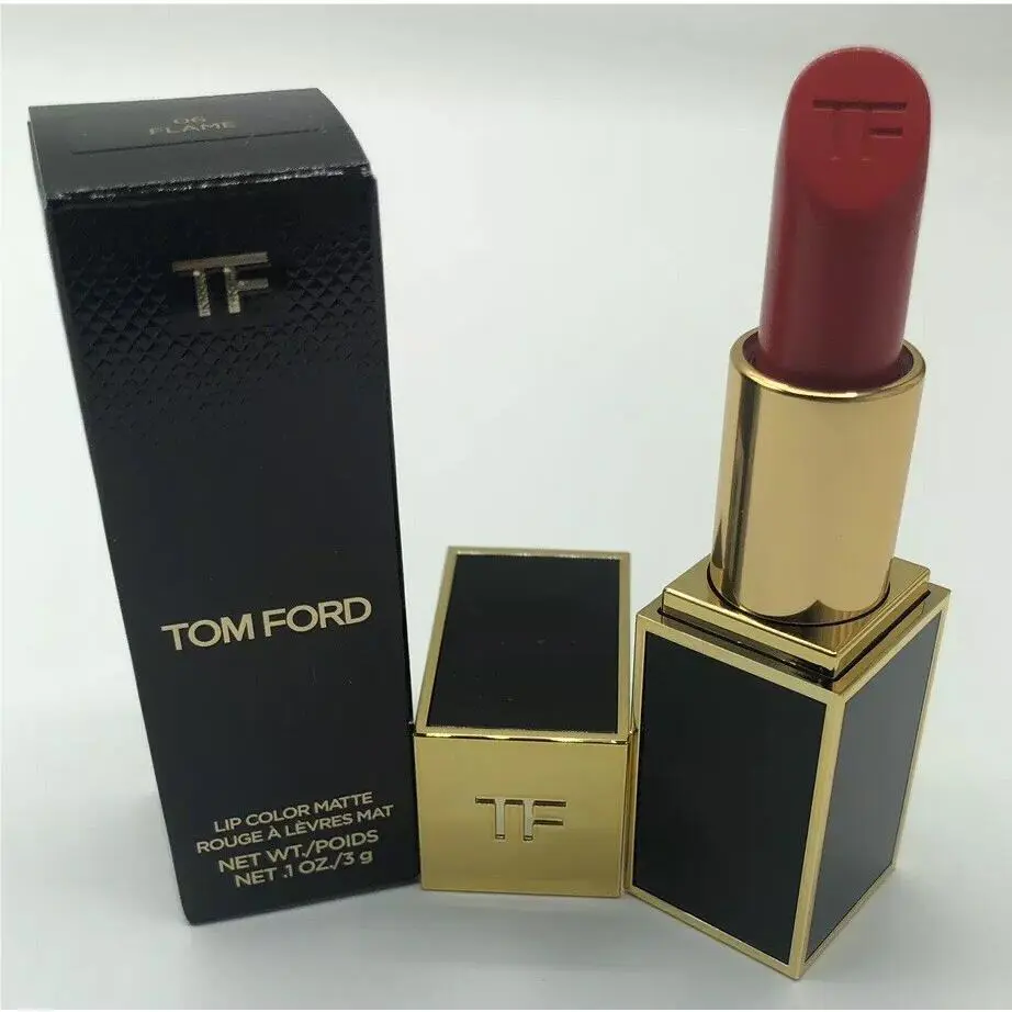 Tom Ford Lip Color Matte Shade 06 Flame Boxed