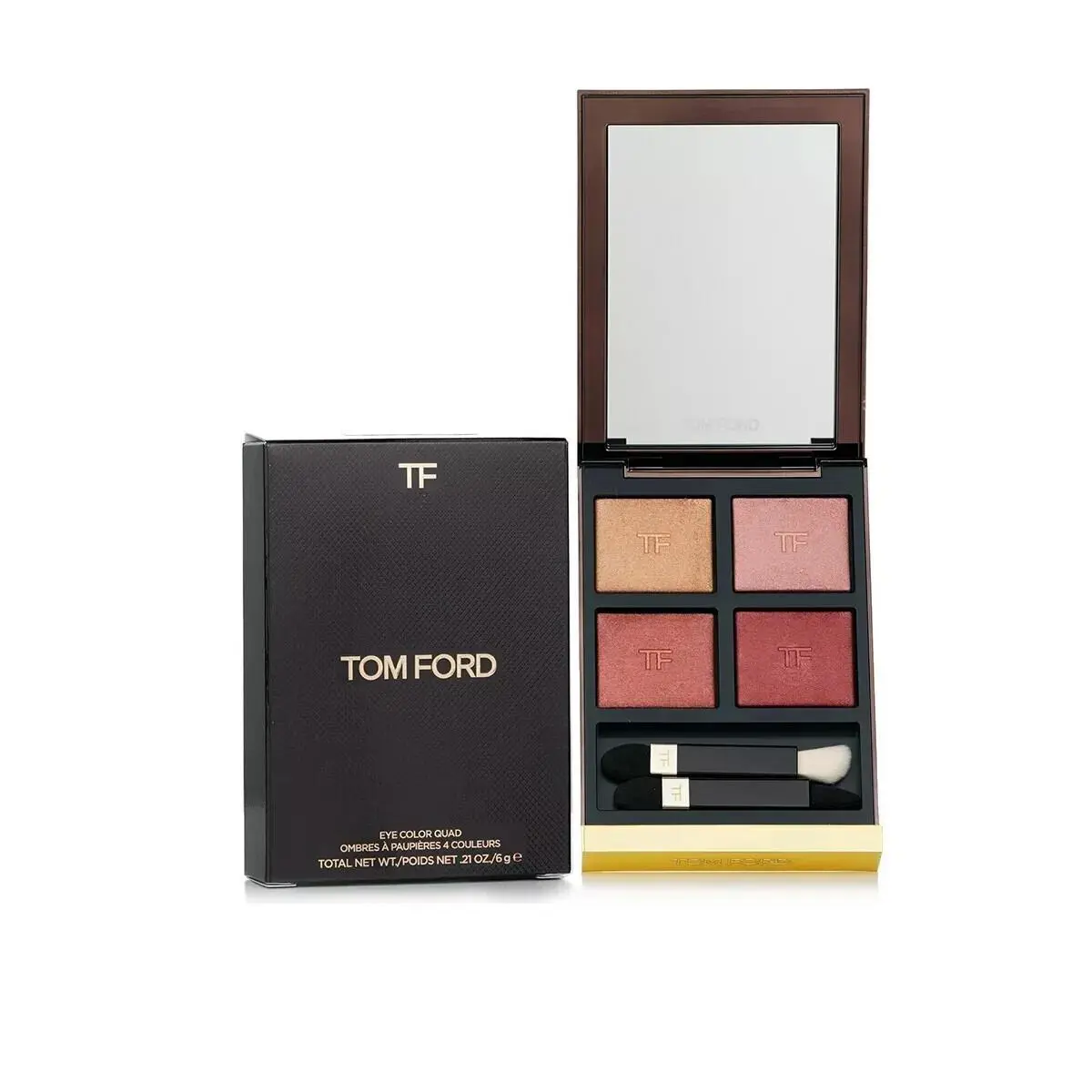 Tom Ford Eye Color Quad in 40 Golden Hour Eyeshadow Palette - Boxed