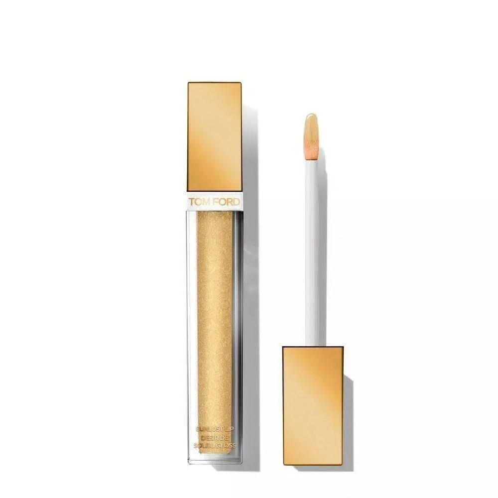 Tom Ford Sunlust Lip Lacquer Liquid Tint Lip Gloss Balm Golden Pink FS .2oz Box