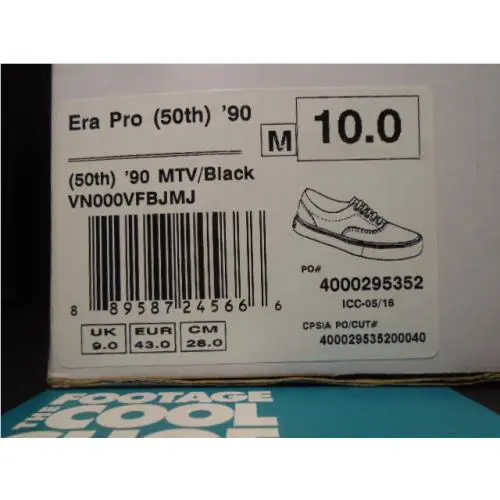 Vans shoes - Vabs Era Pro - Vabs Era Pro - VN000VFBJMJ - Black 7