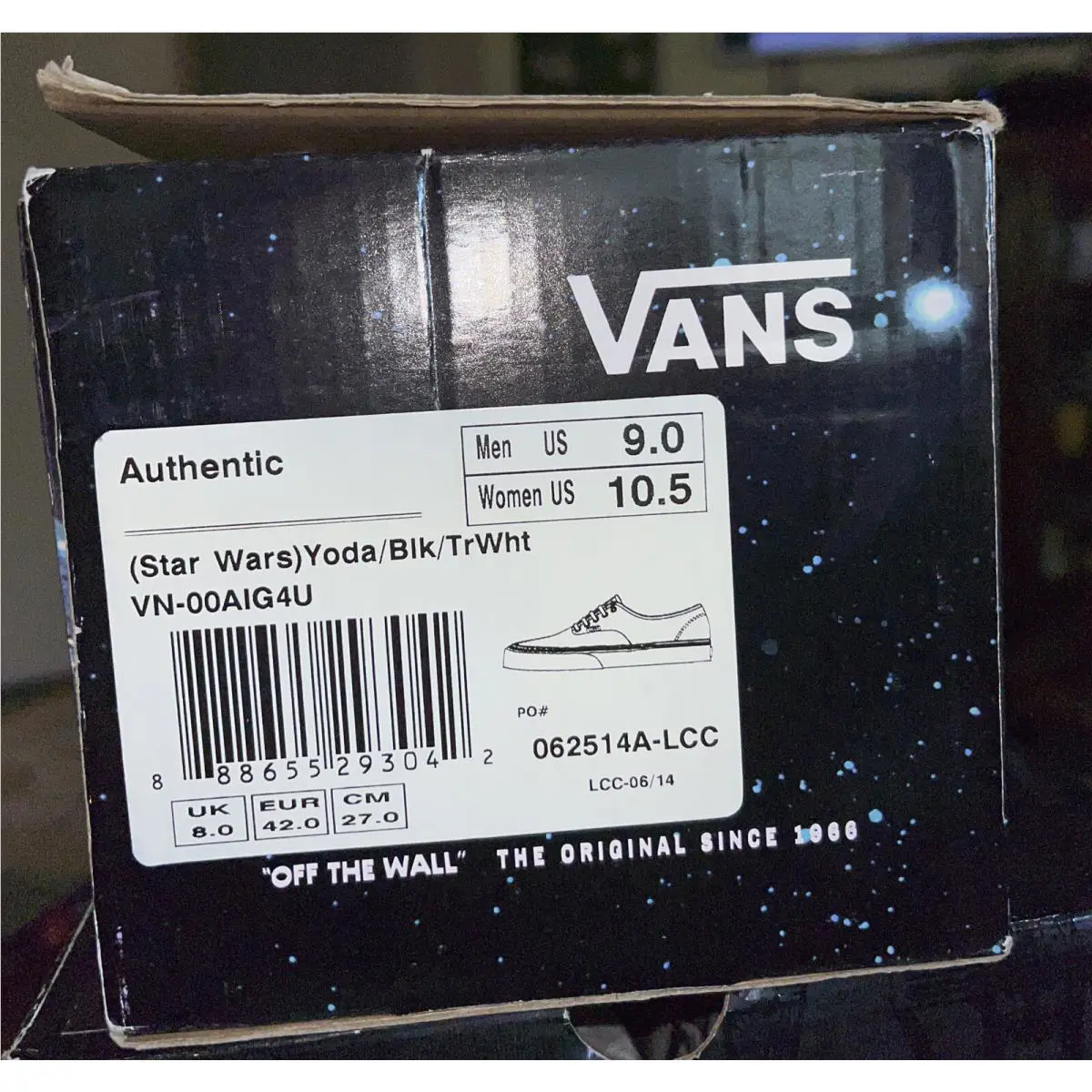 Vans shoes - Star Wars - Star Wars - VN-0YS7ESR - Black (UPC: 888366831373) 7