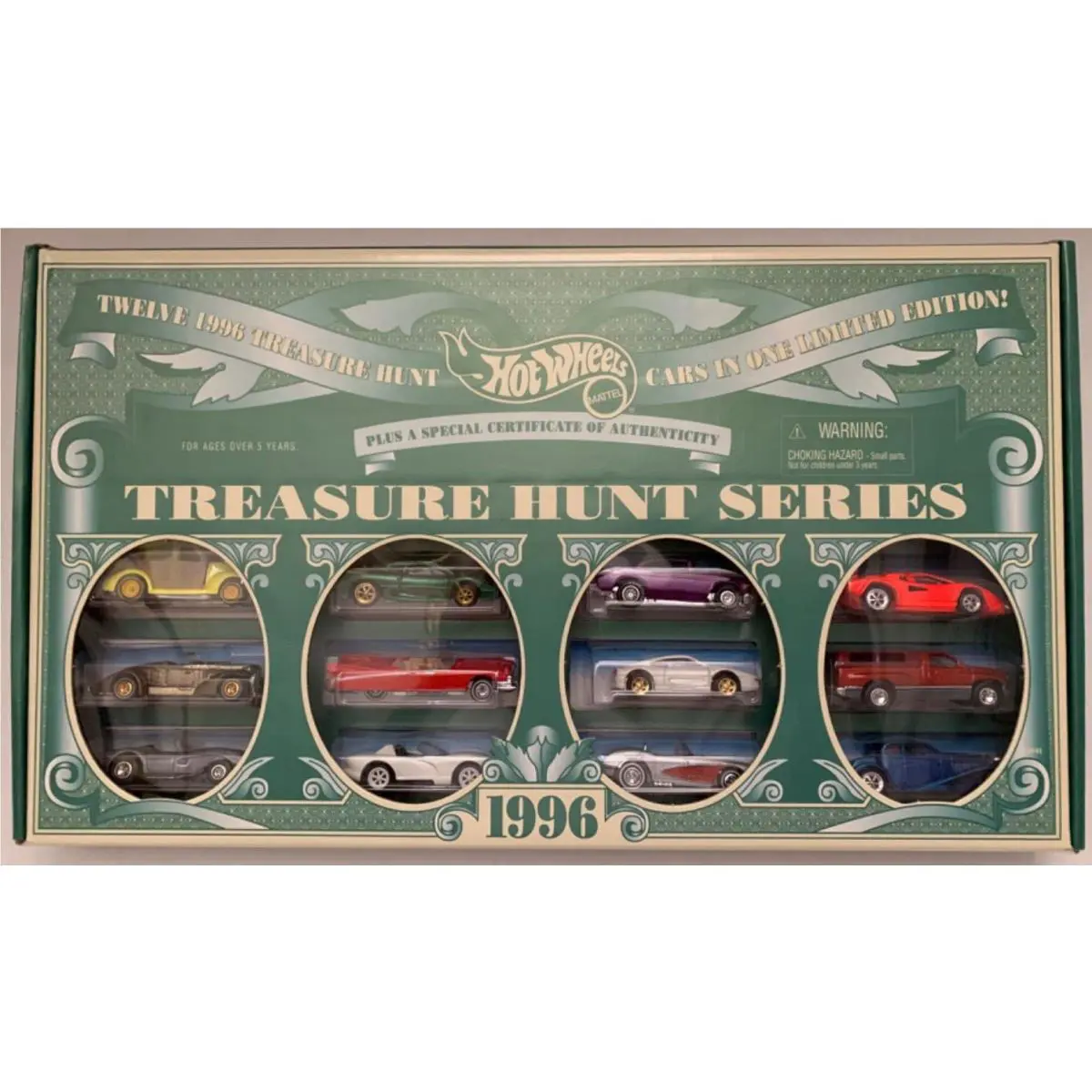 1996 Hot Wheels Treasure Hunt Set Jcpenney Exclusive Limited Edition 1 Of 5000