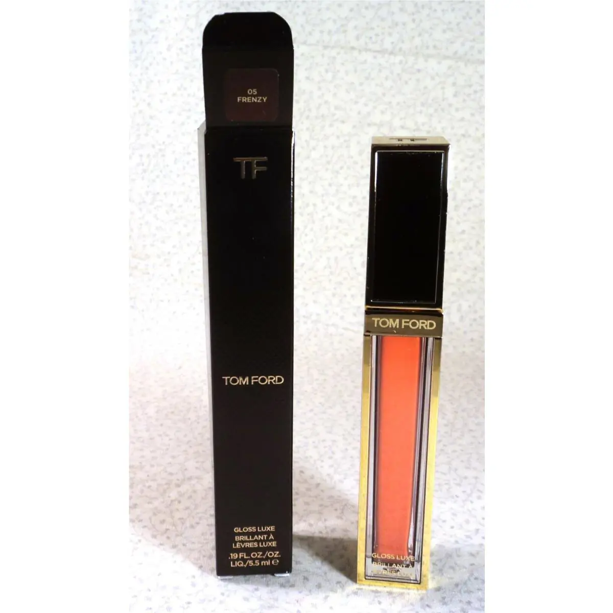 Tom Ford Gloss Luxe - 05 Frenzy - Full Size .19 Oz. - Boxed