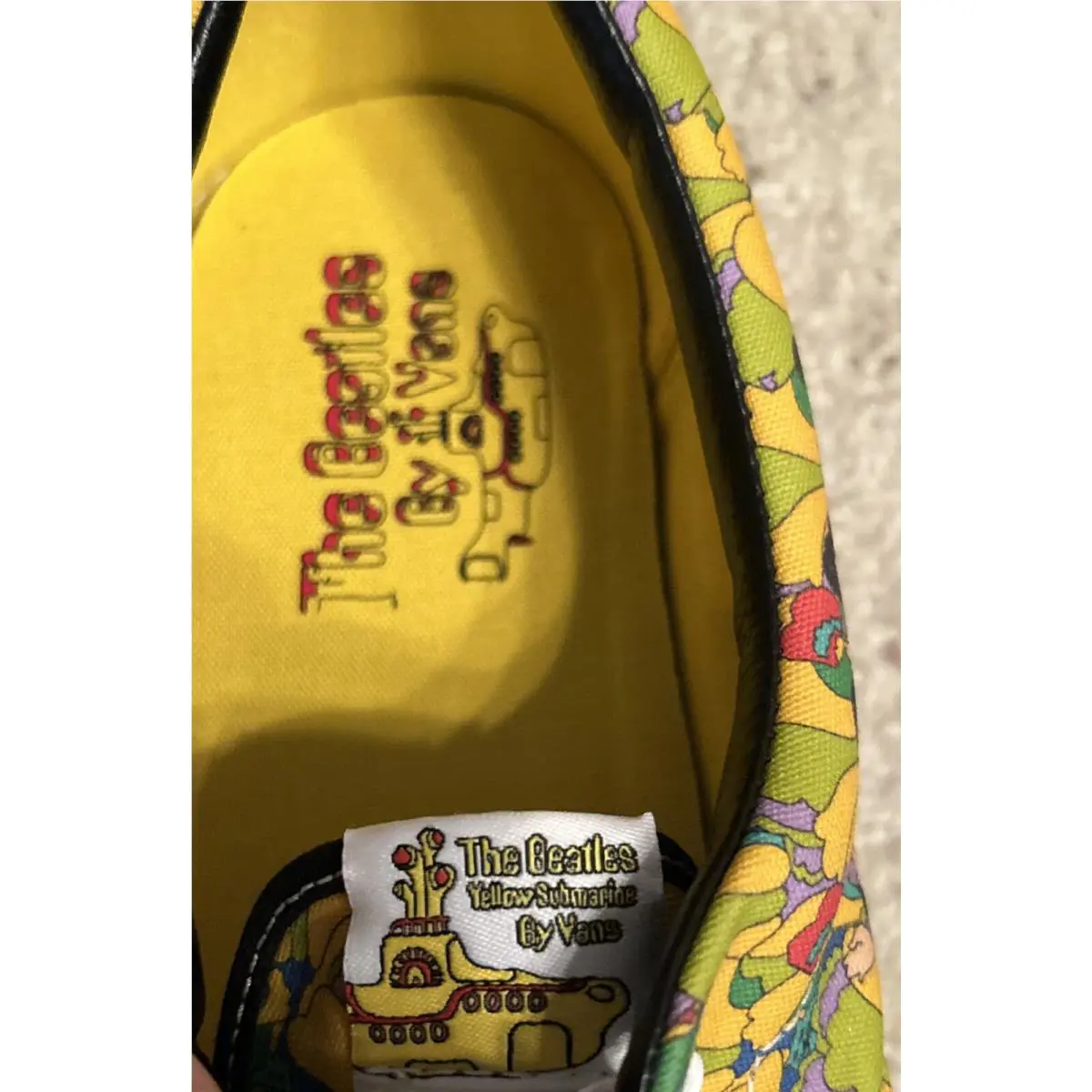 Vans shoes - Beatles - Beatles - VN0VHQC6C - Yellow (UPC: 0887867397593) 8