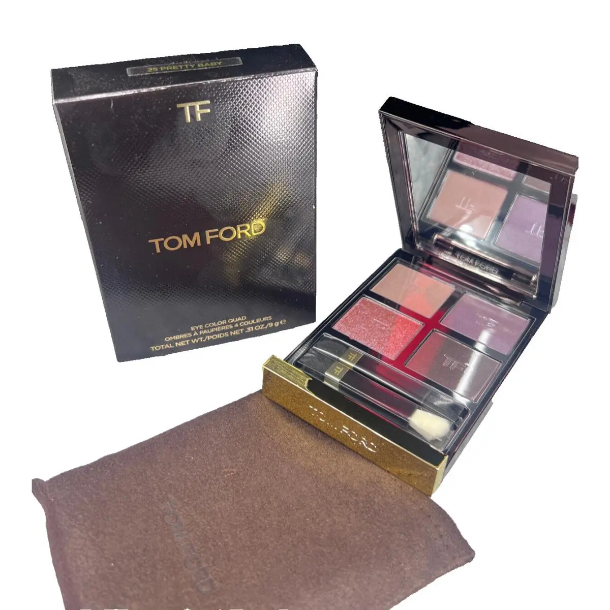 Eye Color Quad 25 Pretty Baby 0.31 oz by Tom Ford
