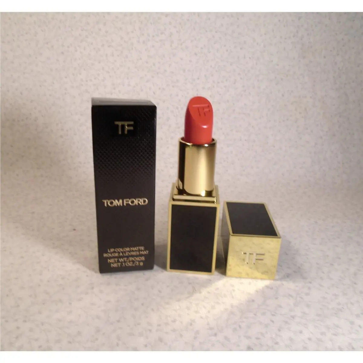 Tom Ford Lip Color Matte - 06 Flame - Full Size 0.1 Oz. - Boxed