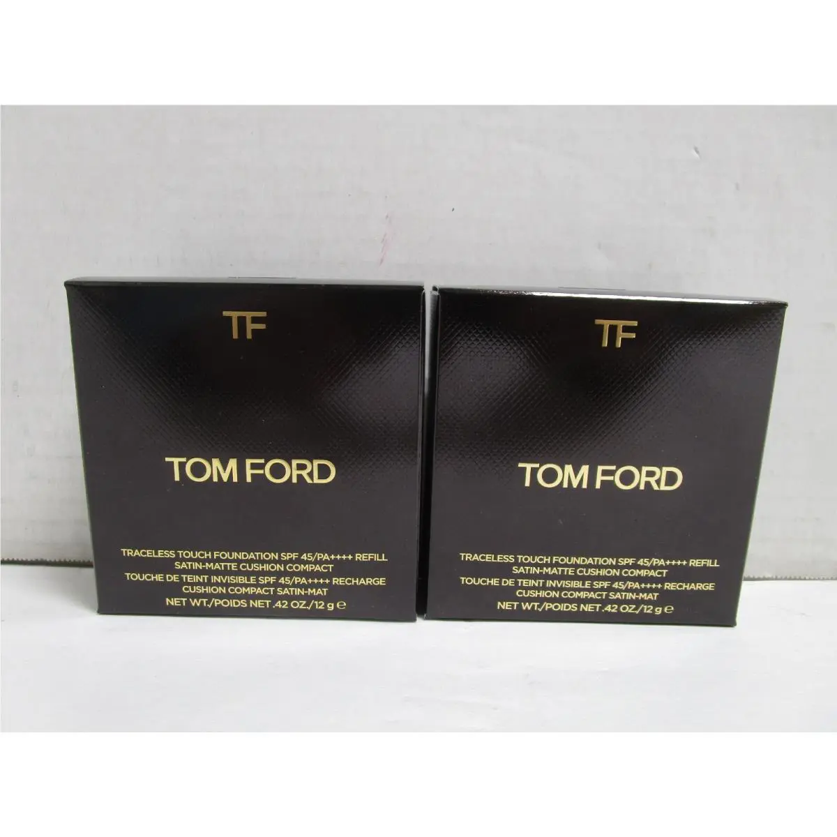 2- Tom Ford Traceless Touch Foundation Cushion Compact Refill .42oz