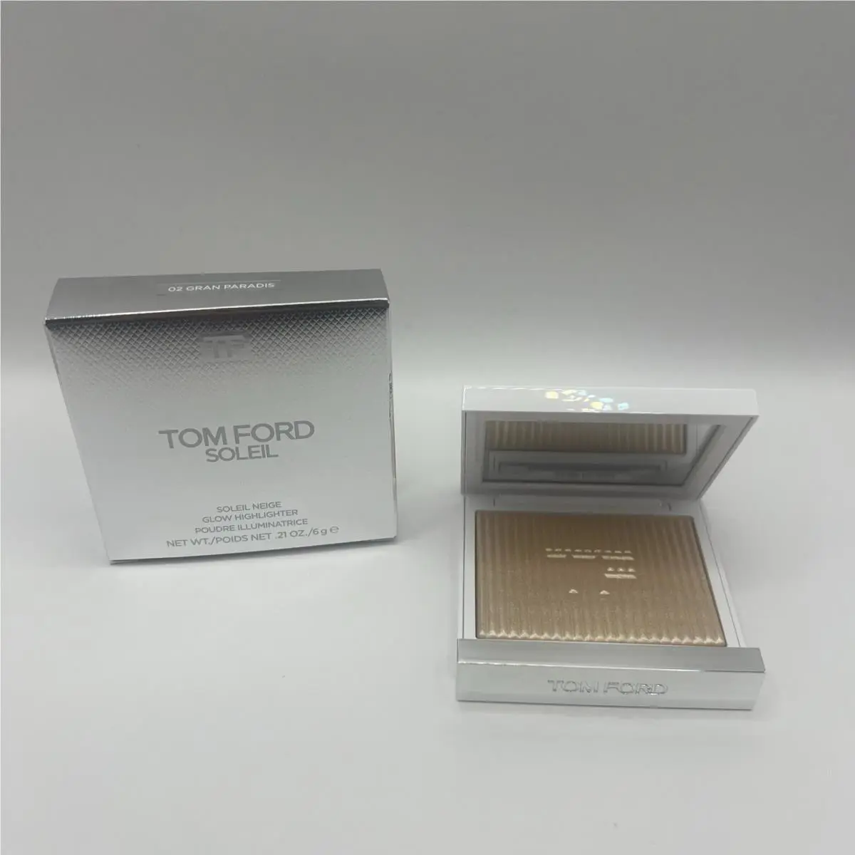 Tom Ford Soleil Neige Glow Highlighter Limited Edition 02 Gran Paradise .21oz