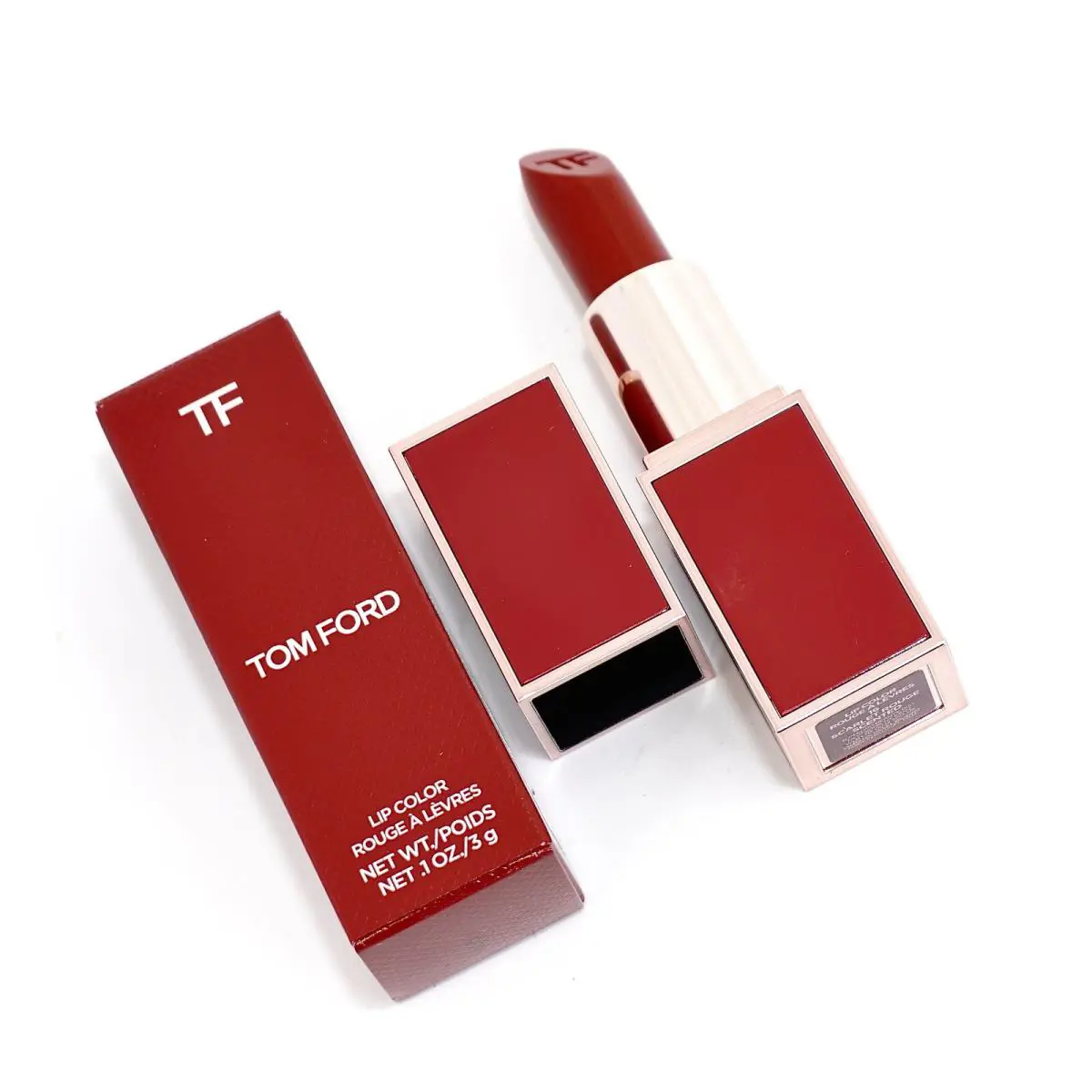 Tom Ford Lip Color 16 Scarlet Rouge Scented Full Size